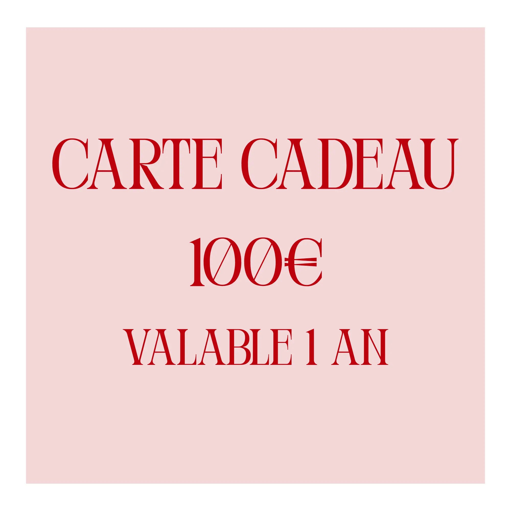 CARTE CADEAU