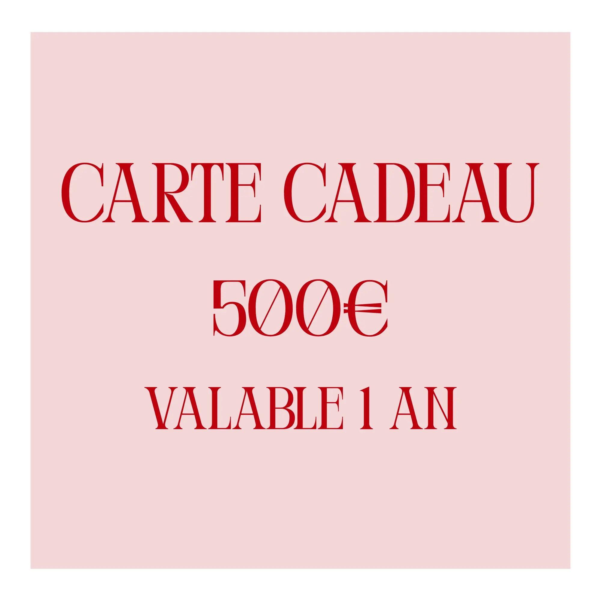 CARTE CADEAU