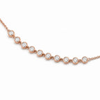 Collier 10 diamants