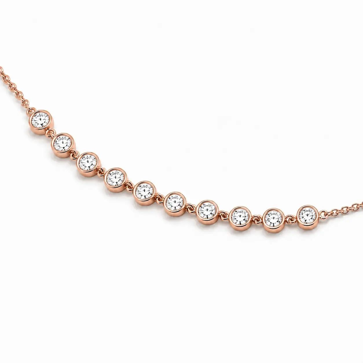 Collier 10 diamants