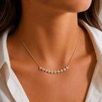 Collier 10 diamants