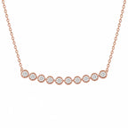 Collier 10 diamants