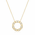 Collier cercle diamants