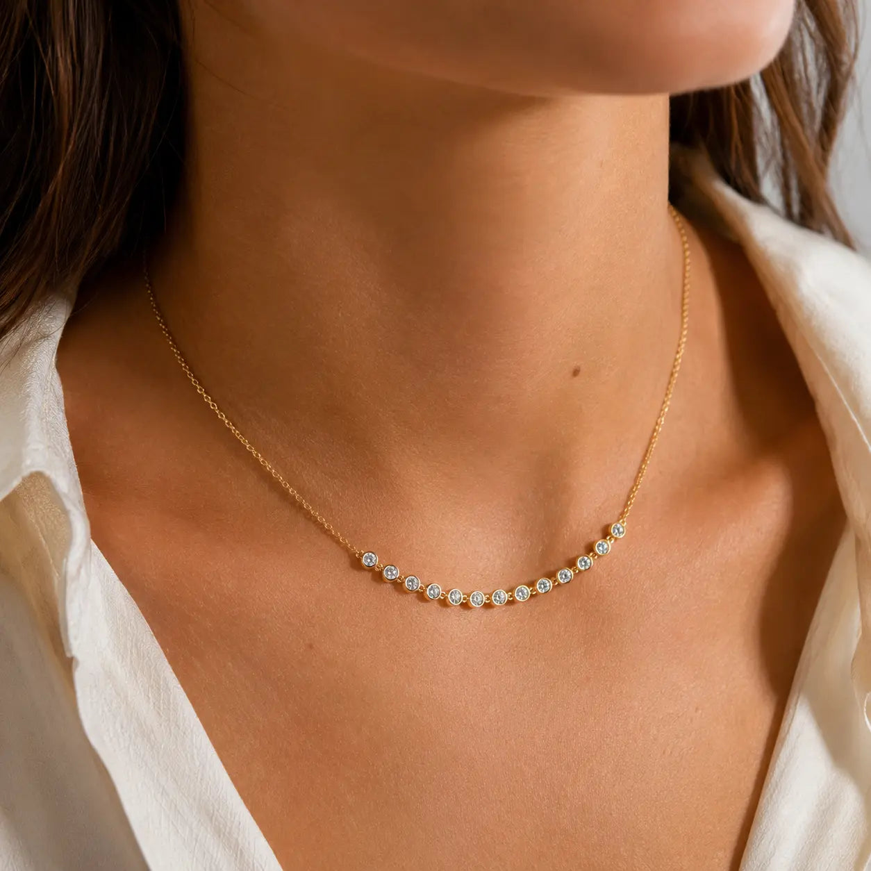 Collier diamant